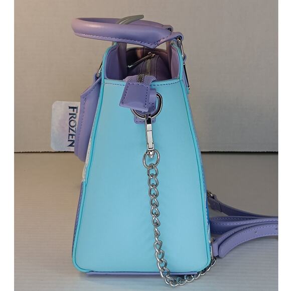Loungefly Disney Frozen Princess Elsa Castle Crossbody Bag - Picture 3 of 7